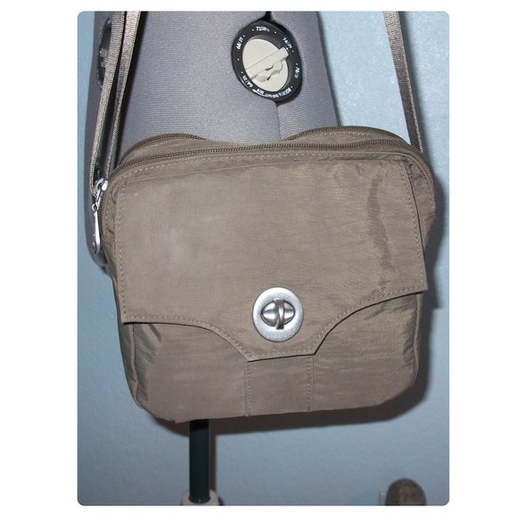 Baggallini Brown Crossbody Bagg Tote Satchel Purse - Picture 4 of 13